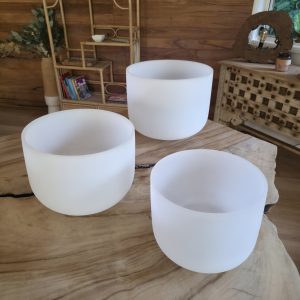 crystal singing bowls psychic gateway activation (set of 3)