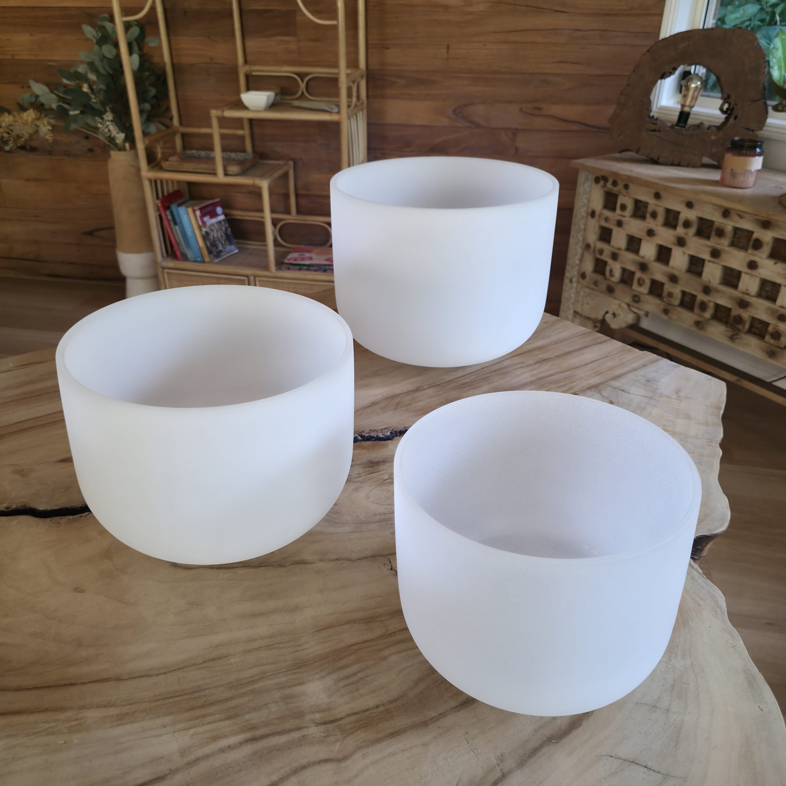 crystal singing bowls psychic gateway activation (set of 3)